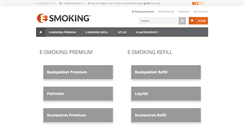 Desktop Screenshot of esmoking.nl