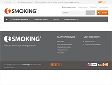 Tablet Screenshot of esmoking.nl